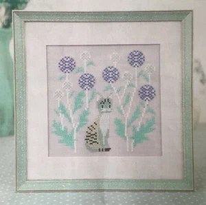 Cross Stitch Chart - Cat Amongst the Thistles - Picture 1 of 2