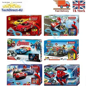 Carrera Slot Racing System Two Person Paw Patrol, Mario, Cars, Mini, Avengers - Picture 1 of 36
