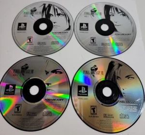 Final Fantasy VIII 8, disques uniquement, PlayStation 1, PS1, rayures, non testé - Photo 1/6