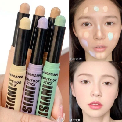 Matter Concealer-Stift Kontur-Make-Up-Stick 6 Farben Aufhellend Lange  ① - Bild 1 von 4