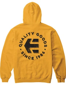 Etnies Since 1986 Pullover Hoody in Gold - Picture 1 of 2