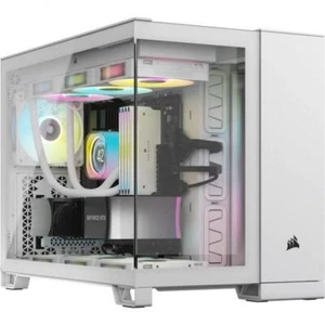 Corsair 2500X Blanc Micro-Atx Verre Trempé Ne S’Allume Pas- Minitx / - Afbeelding 1 van 1