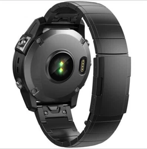 22/26mm Titanium Metal Strap for Garmin Fenix 7 6 5 5X Plus Quick Release Band - Picture 1 of 10