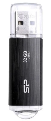 Silicon Power 32GB Blaze B02 USB3.1 Flash Drive Black - Image 1 of 4