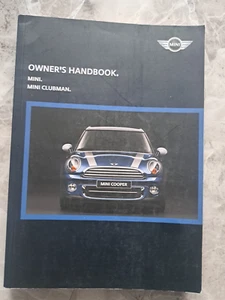 Mini & Mini Clubman Owners Manual / Handbook 2010 2014 / 224 PAGES - Picture 1 of 3
