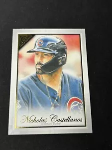 2019 Topps Gallery baseball #57 NICHOLAS CASTELLANOS Chicago Cubs D2 - Picture 1 of 2