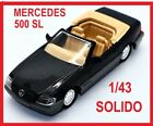 Mercedes 500-Sl Cabriolet Noir - N° 1517 - 1/43