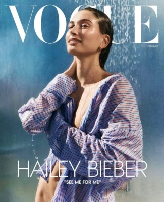 HAILEY BIEBER - Vogue Magazine - Summer 2025 - BRAND NEW