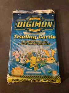 Digimon Preview Trading Booster Card Pack Edizione Serie Animata Nuovo Sigillato - Foto 1 di 2