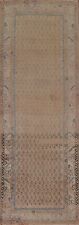 Boteh Botemir 10 ft. Runner Vintage Rug Hand-knotted Wool 3x10