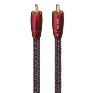 AUDIOQUEST RED RIVER COPPIA CAVI RCA 1M NUOVI - Picture 1 of 1
