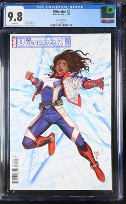 Ultimates #2 CGC 9.8 Inhyuk Lee Variant Cover Marvel Comics 2024 White Pages WP - Image 1 of 2