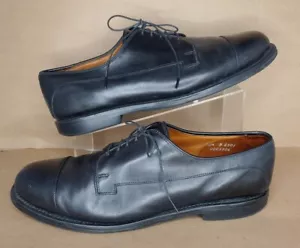 Allen Edmonds Bergland elegante Oxford-Schuhe mit Kappe Größe 10,5 D schwarz 6501 - Bild 1 von 6