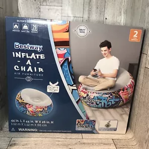 Bestway Inflate A Chair Air Furniture New in sealed box blow Street Art Comfort - Picture 1 of 7