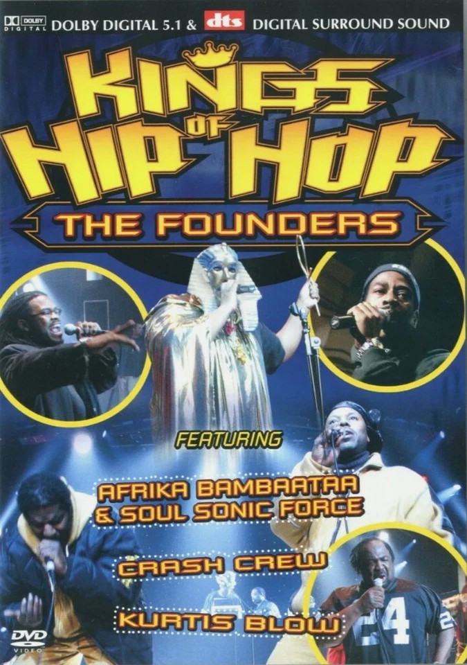 KINGS OF HIP HOP THE FOUNDERS DVD 2003 NEW & SEALED RGN 2 AFRIKA BAMBAATAA LIVE - Image 1 of 1