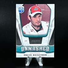 Niklas Backstrom 2009-10 (WILD) Be A Player Goalies Unmasked #GU26 /499 LOOK!!