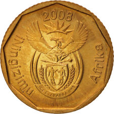 [#98895] Moneta, Południowa Afryka, 10 Cents, 2008, Pretoria, MS(63), Brąz plate