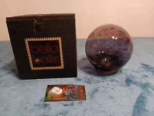 Bella Ball Art Glass Float Pacific Northwest Artist Rare / Edwardian Star - Picture 1 of 8