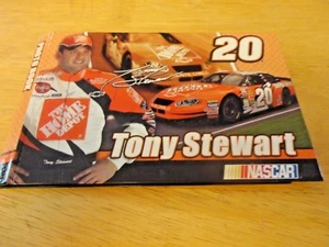 TONY STEWART #20 PHOTO BOOK NEW NASCAR THE HOME DEPOT JOE GIBBS RACING - Picture 1 of 4