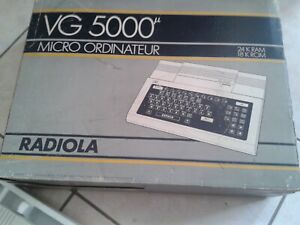 ordinateur vintage radiola vg 5000 1985 neuf de stock