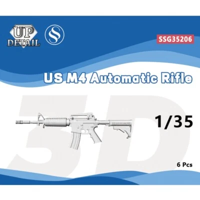Model Upgrade Parts SSG206 1/35 Military Model Kit US M4 Automatic Rifle - Image 1 of 4