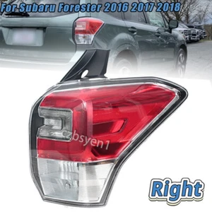 1PC Right Tail Light For Subaru Forester 2016 2017 2018  Rear Brack Lamp Cover - Picture 1 of 11
