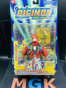 SEALED HOLY GRAIL Digimon Flamedramon Limited Edition Digivolving Figure 2001 - Picture 1 of 8