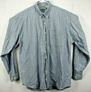 Cactus Clothing Men's Shirt Size XXL Long Sleeve Button Down Blue/White Striped - Picture 1 of 7