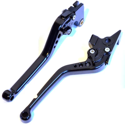 Long Black Clutch & Brake Levers For Yamaha FJ-09 / MT-09 Tracer 2015-2020 - Image 1 of 4
