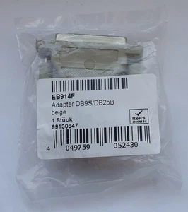 Serieller Adapter RS232 D-Sub 9-pol. Stecker auf 25-pol. Buchse COM-Port (9) - Bild 1 von 3