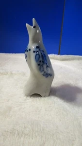 Pastel de gres Salmon Falls cerámica para pájaros cerámica esmaltada en sal de colección DISEÑO AZUL - Imagen 1 de 5