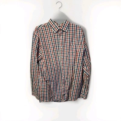 Camisa F/X Fusion, Azul/Rojo/Blanco Manga Larga a Cuadros, Talla XL Para Hombre  Foto 1 de 4