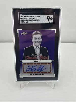 2020 Leaf Metal Pop Century Dick Van Dyke Auto /12 "Bert" Autograph - Image 1 of 2