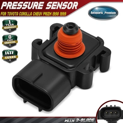 Sensor de presión absoluta (MAP) del colector para Toyota Corolla Chevy Prizm 1998 1999 Foto 1 de 4