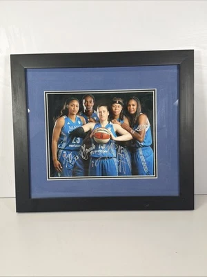 Minnesota Lynx WNBA Signed Team Photo Framed Autograph Verizon Era 16x14 HOF - Image 1 of 4