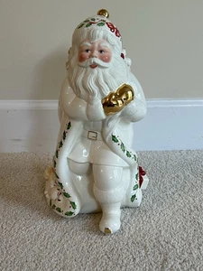 Lenox For the Holidays 1999 Santa Keksdose mit Originalkarton - Bild 1 von 10