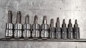 SNAP-ON 210EFTXRY 10 Stck. Kombinationsantrieb TORX Bit manipulationssicher S (QTP027986) - Bild 1 von 6