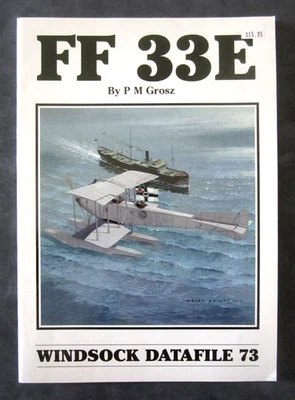 Windsock Datafile 73-FF 33E by Grosz-WWl Military Seaplane-Plans-Photos-Albatros - Image 1 of 4