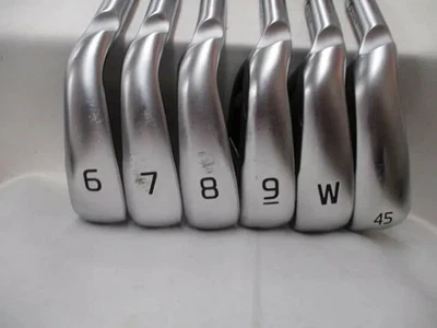 Ping G430 CB BLACK lefty Iron Set 6-9,W,45 6pc Flex SR ALTA J CB BLACK Graphite - Image 1 of 4