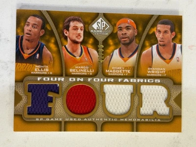 2009-10 SP Game Used Jersey Baron Davis Ellis Collins Kaman Maggette Novak /65 - Image 1 of 4