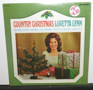 LORETTA LYNN COUNTRY CHRISTMAS (VG+) MCA-15022 VINYL LP RECORD - Picture 1 of 4