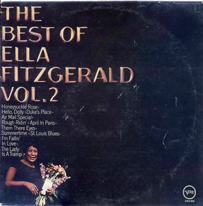 Ella Fitzgerald The Best Of Ella Fitzgerald Vol. 2 - LP 33T - Foto 1 di 2