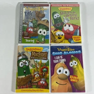 4 VeggieTales DVDs: Lyle, Bob, MacLarry, Sing Alongs ** ALL SEALED! - Bild 1 von 10