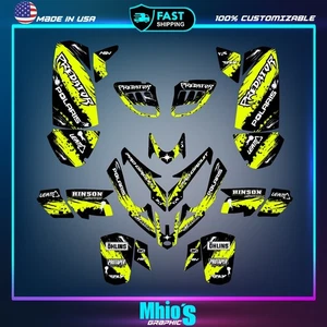 Polaris predator 500 graphics decals stickers full kit atv wrap quad predator500 - Picture 1 of 6