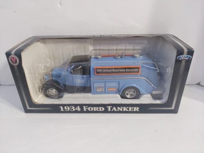 Crown Premiums 1934 Ford Tanker 1:24 Scale Diecast Replica IBM Global Services - Image 1 of 4