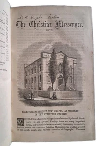 CHRISTIAN MESSENGER | Vol. VI - VIII | 1870 - 72 | Illustrations | Half-Leather - Picture 1 of 24