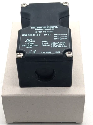 Sensor de seguridad Schmersal BNS 16-12ZL 1172554 NUEVO EMBALAJE ORIGINAL - Imagen 1 de 4