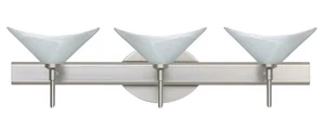 Besa Lighting 3SW-191352-SN Hoppi Bathroom Vanity Light Satin Nickel - Picture 1 of 1