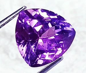 Piedra preciosa suelta de tanzanita púrpura natural corte príncipe de 6,40 quilates certificada - Imagen 1 de 7