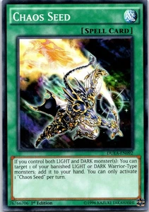 Chaos Seed Common Duelist Alliance DUEA-EN092 LP - Picture 1 of 2
